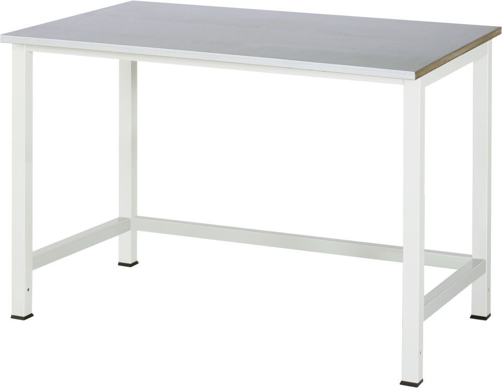 RAU Werktisch Modell 900 Maße 1250 x 800 x 825 mm RAL7035 Produktbild RAU Werktisch Modell 900 Maße 1250 x 800 x 825 mm RAL7035