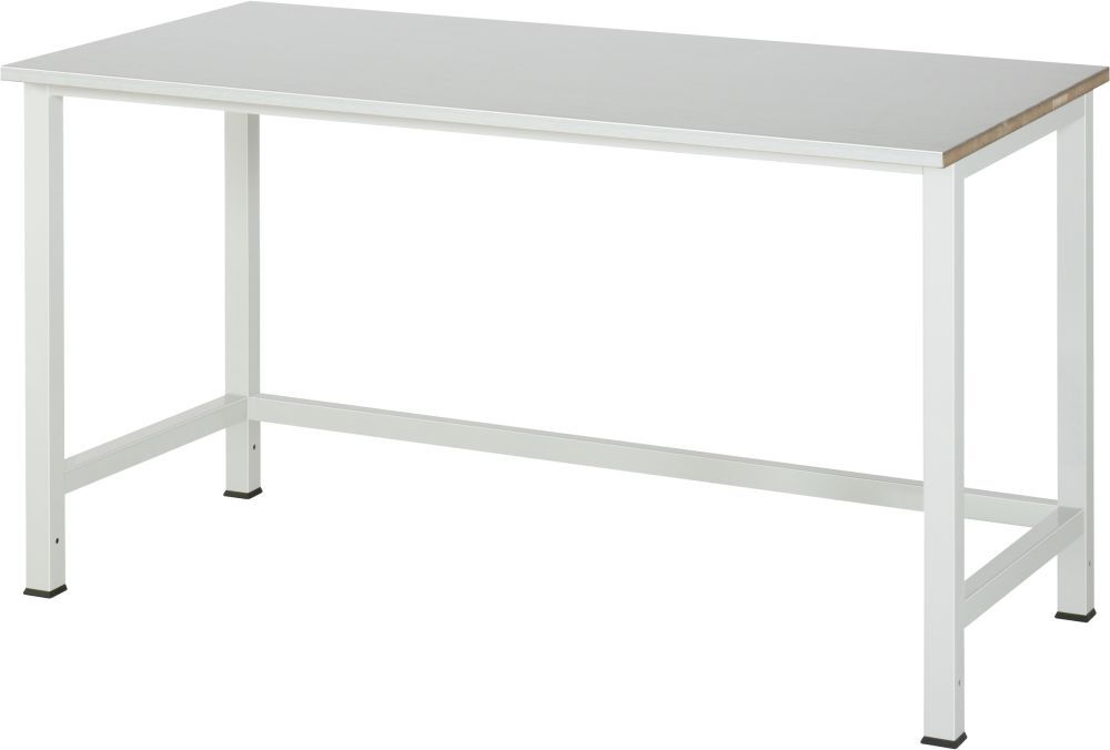 RAU Werktisch Modell 900 Maße 1500 x 800 x 825 mm RAL7035 Produktbild RAU Werktisch Modell 900 Maße 1500 x 800 x 825 mm RAL7035
