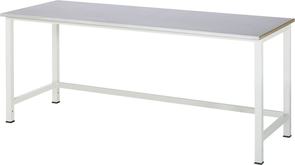 RAU Werktisch Modell 900 Maße 2000 x 800 x 825 mm RAL7035 Produktbild RAU Werktisch Modell 900 Maße 2000 x 800 x 825 mm RAL7035