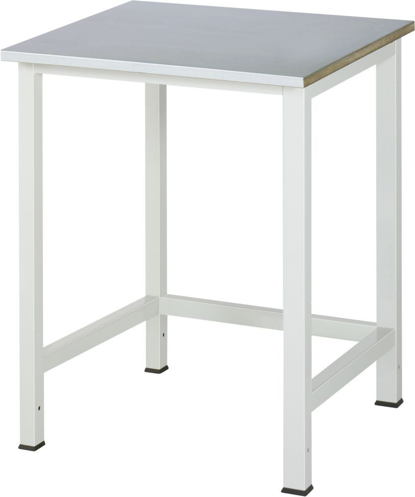 RAU Werktisch Modell 900 Maße 750 x 800 x 825 mm mit RAL7035 Produktbild RAU Werktisch Modell 900 Maße 750 x 800 x 825 mm mit RAL7035