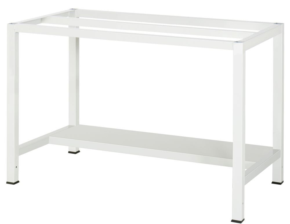 RAU Werktisch Serie 900 Arbeitsplatte mit Stahlblechbelag Breite 1250 mm Produktbild RAU Werktisch Serie 900 Arbeitsplatte mit Stahlblechbelag Breite 1250 mm bild 2