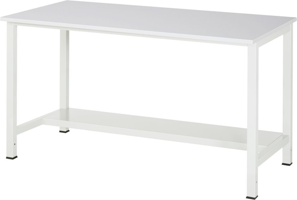 RAU Werktisch Serie 900 mit EGB Arbeitsplatte Breite 1500 mm Produktbild RAU Werktisch Serie 900 mit EGB Arbeitsplatte Breite 1500 mm