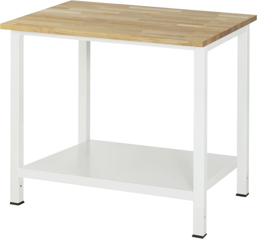 RAU Werktisch Serie 900 Buche Massiv Arbeitsplatte Breite 1000 mm Produktbild RAU Werktisch Serie 900 Buche Massiv Arbeitsplatte Breite 1000 mm