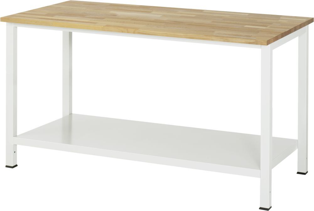 RAU Werktisch Serie 900 Buche Massiv Arbeitsplatte Breite 1500 mm Produktbild RAU Werktisch Serie 900 Buche Massiv Arbeitsplatte Breite 1500 mm