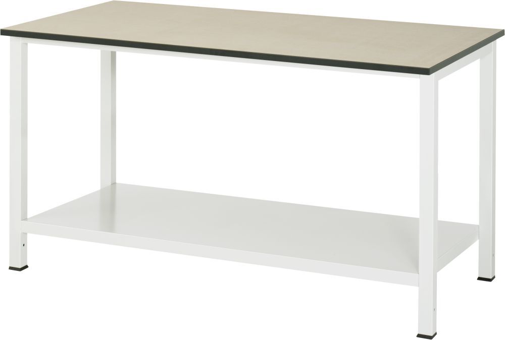 RAU Werktisch Serie 900 MDF Arbeitsplatte Breite 1500 mm Produktbild RAU Werktisch Serie 900 MDF Arbeitsplatte Breite 1500 mm