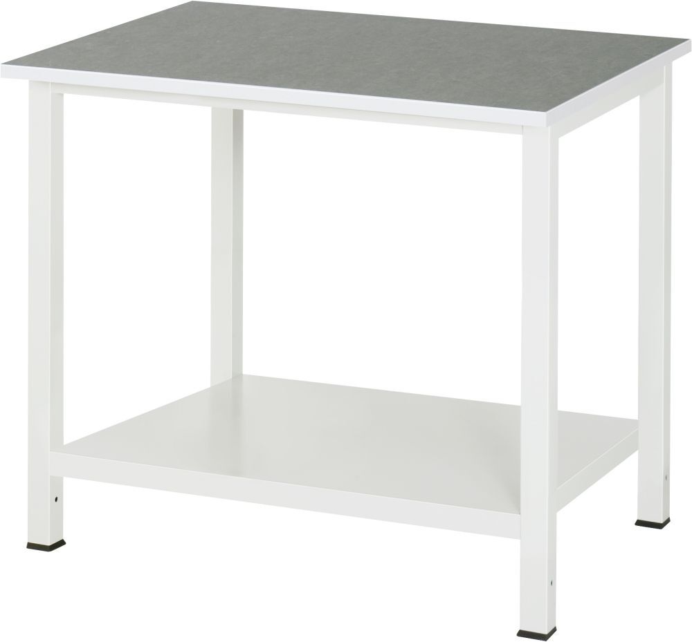 RAU Werktisch Serie 900 Arbeitsplatte mit Linoleumbelag Breite 1000 mm Produktbild RAU Werktisch Serie 900 Arbeitsplatte mit Linoleumbelag Breite 1000 mm