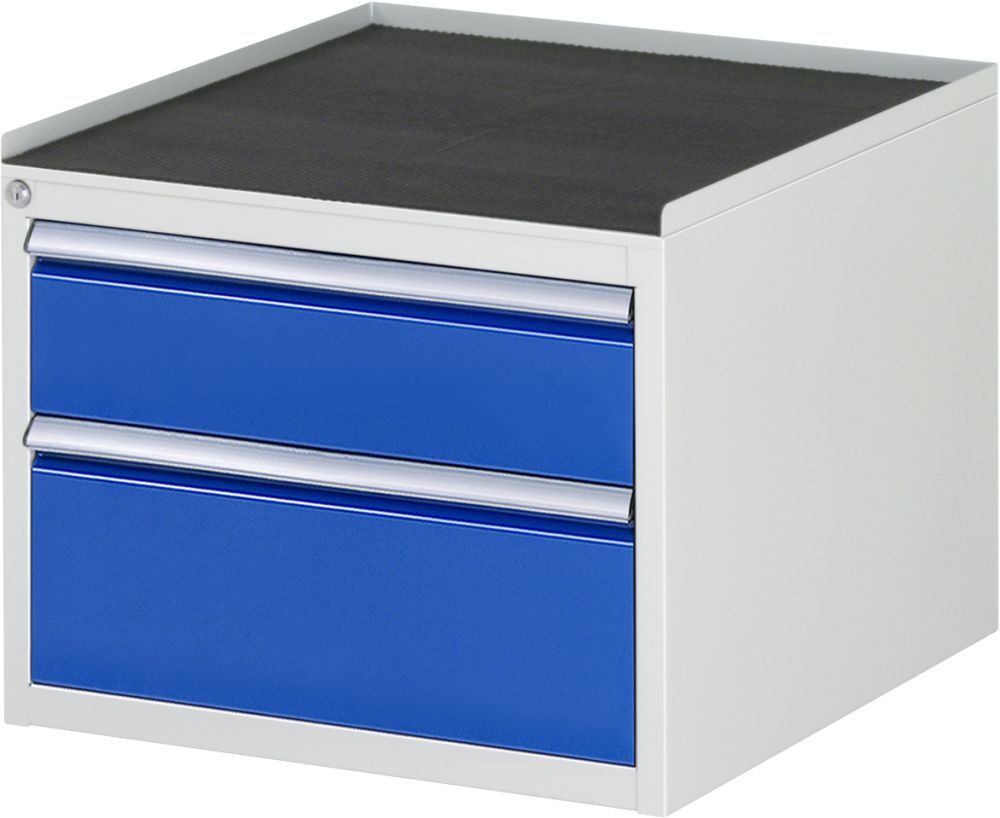 Rau Schubladenschrank Serie 7000 Tiefe 650 mm 2 Schubladen Breite 580 mm Produktbild Rau Schubladenschrank Serie 7000 Tiefe 650 mm 2 Schubladen Breite 580 mm