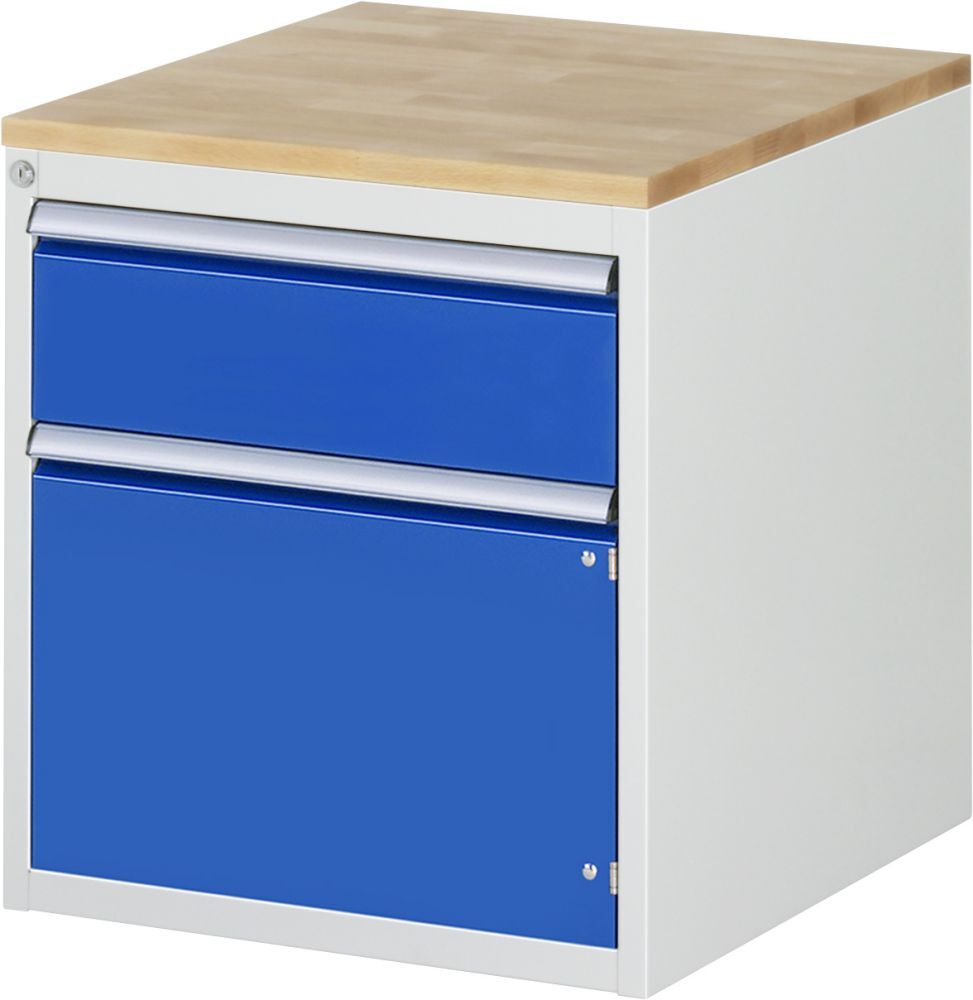 Rau Schubladenschrank 7000 Höhe 645 mm mit Buchenarbeitsplatte Produktbild Rau Schubladenschrank 7000 Höhe 645 mm mit Buchenarbeitsplatte