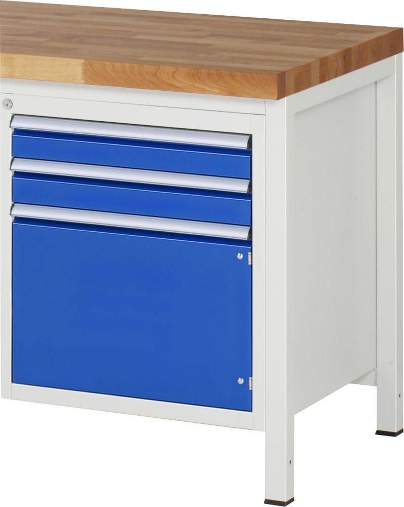 RAU Unterbau Container 7000 Maße 580 x 650 mm 2 Schubladen Größe L Produktbild RAU Unterbau Container 7000 Maße 580 x 650 mm 2 Schubladen Größe L