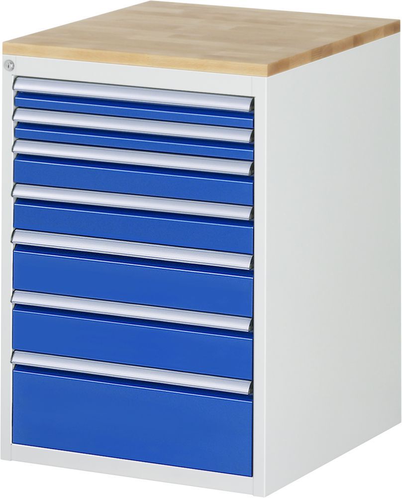 RAU Schubladenschrank Modell L5.0 Breite 580 mm x Tiefe 650 mm x Höhe 825 mm RAU Schubladenschrank Modell L5.0 Breite 580 mm x Tiefe 650 mm x Höhe 825 mm