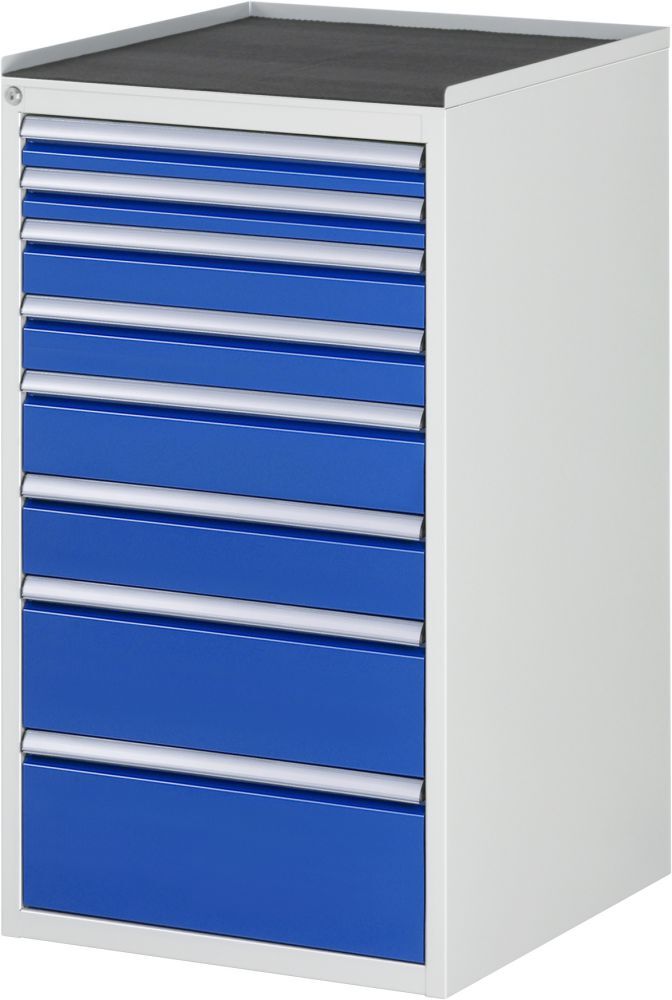 Rau Schubladenschrank Serie 7000 8 Schubladen Größe L 580 x 1035 x 630 mm Produktbild Rau Schubladenschrank Serie 7000 8 Schubladen Größe L 580 x 1035 x 630 mm