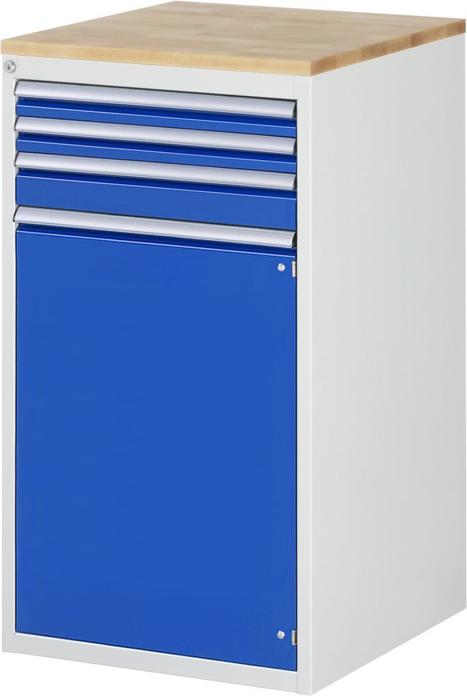 Rau Schubladenschrank Serie 7000 H1035 x B580 mm inklusive Buche Platte Produktbild Rau Schubladenschrank Serie 7000 H1035 x B580 mm inklusive Buche Platte