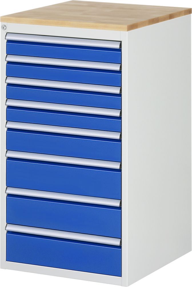 Rau Schubladenschrank Modell L7.8 Breite 580 x 650 x 1035 mm Produktbild Rau Schubladenschrank Modell L7.8 Breite 580 x 650 x 1035 mm
