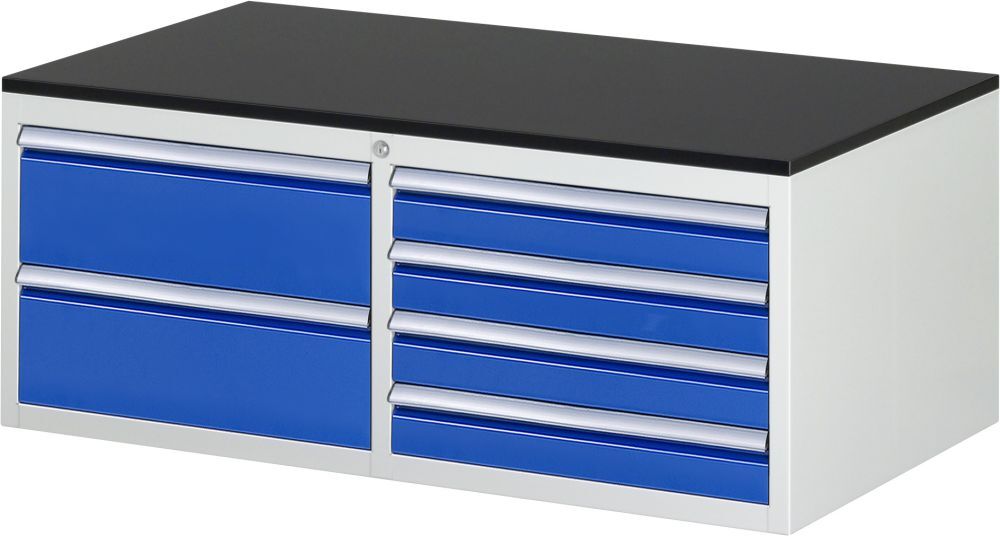 Rau Schubladenschrank Serie 7000 1145 x 460 x 650 mm Platte Melaminharz Produktbild Rau Schubladenschrank Serie 7000 1145 x 460 x 650 mm Platte Melaminharz