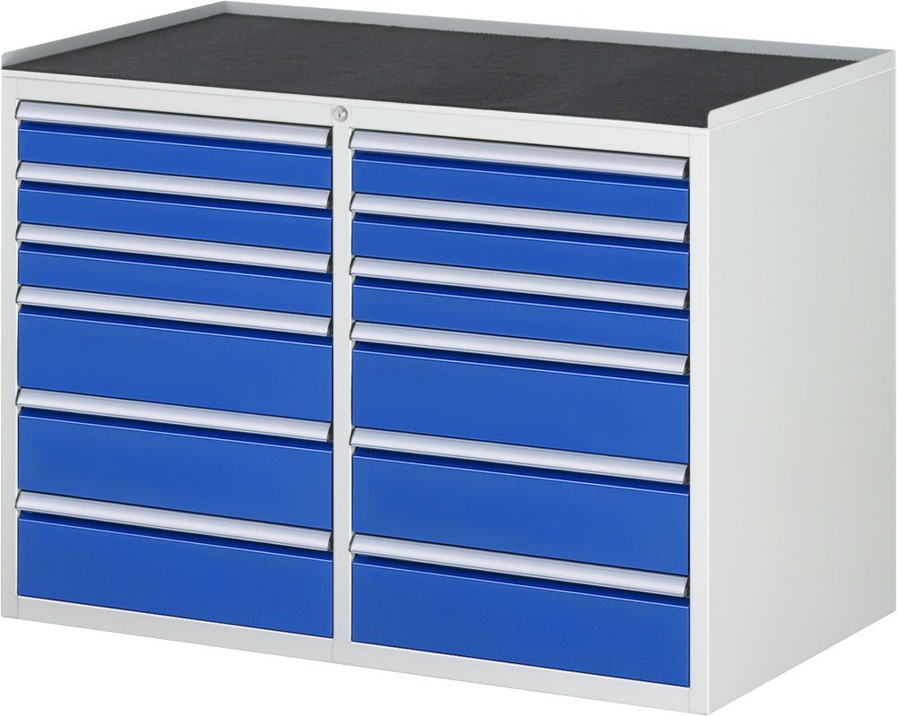 RAU Schubladenschrank Serie 7000 12 Schubladen Größe L Breite 1145 mm RAU Schubladenschrank Serie 7000 12 Schubladen Größe L Breite 1145 mm