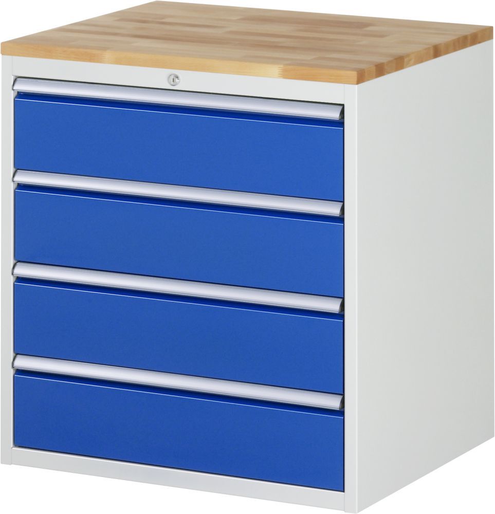 Rau Schubladenschrank Serie 7000 4 Schubladen Größe XL B 770 mm Stärke 25 mm Produktbild Rau Schubladenschrank Serie 7000 4 Schubladen Größe XL B 770 mm Stärke 25 mm