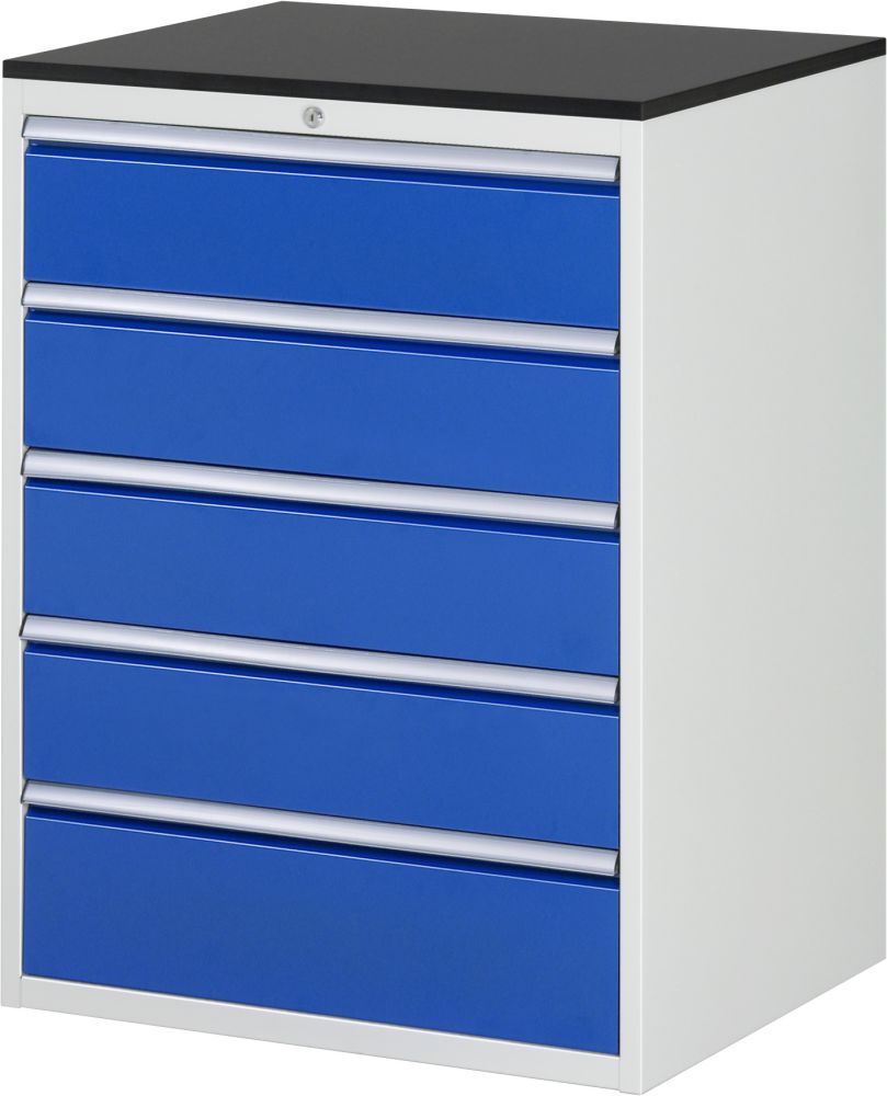 Rau Schubladenschrank Serie 7000 5 Schubladen-Größe-XL Platte Melaminharz Produktbild Rau Schubladenschrank Serie 7000 5 Schubladen-Größe-XL Platte Melaminharz