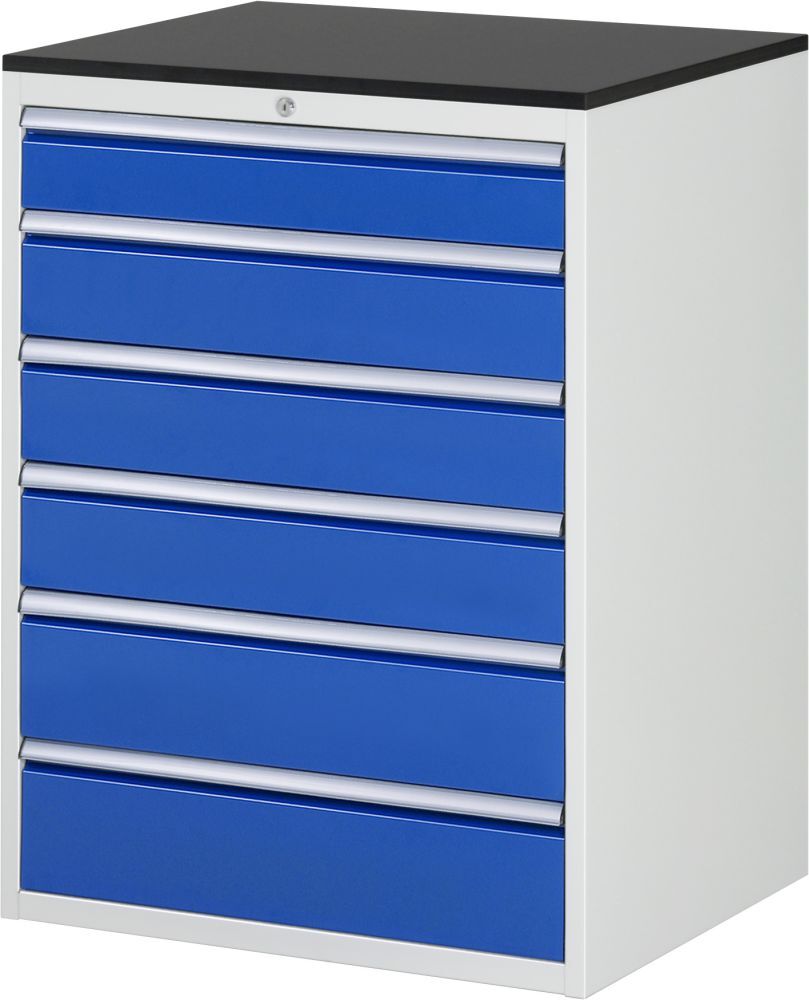 Rau Schubladenschrank Serie 7000 6 Schublade-Größe-XL Platte Melaminharz Produktbild Rau Schubladenschrank Serie 7000 6 Schublade-Größe-XL Platte Melaminharz