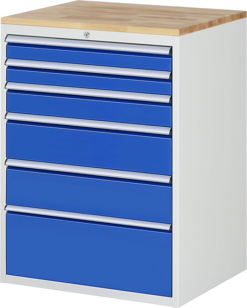 Rau Schubladenschrank Modell XL7.7 770 x 650 x 1035 mm Produktbild Rau Schubladenschrank Modell XL7.7 770 x 650 x 1035 mm