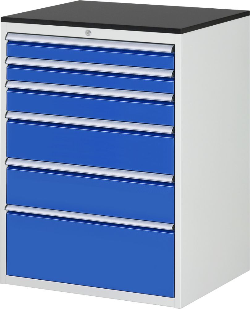 Rau Schubladenschrank 7000 Höhe 1030 mm Melaminplatte 19 mm Produktbild Rau Schubladenschrank 7000 Höhe 1030 mm Melaminplatte 19 mm