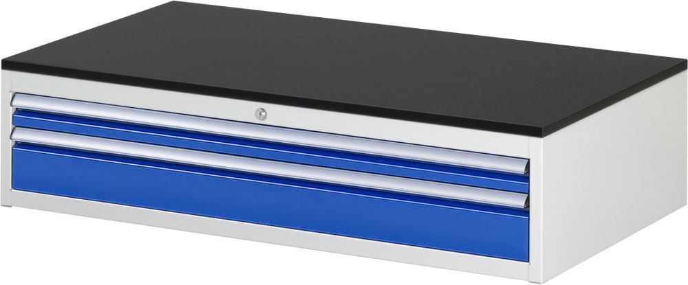 Rau Schubladenschrank Serie 7000 inclusive Arbeitsplatte Melaminharz 2 Schubladen Produktbild Rau Schubladenschrank Serie 7000 inclusive Arbeitsplatte Melaminharz 2 Schubladen