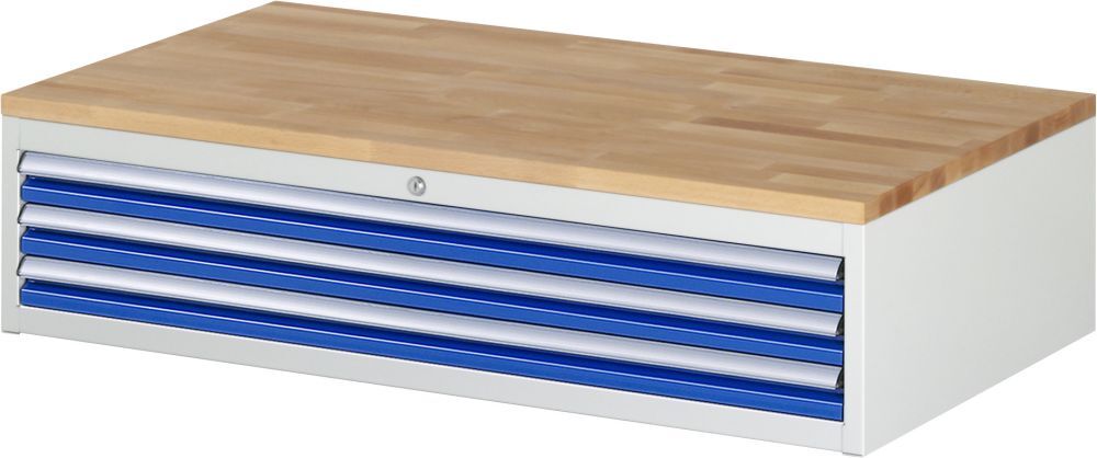 Rau Schubladenschrank Buche Platte 25 mm Serie 7000 3 Schubladen B 1145 mm Produktbild Rau Schubladenschrank Buche Platte 25 mm Serie 7000 3 Schubladen B 1145 mm