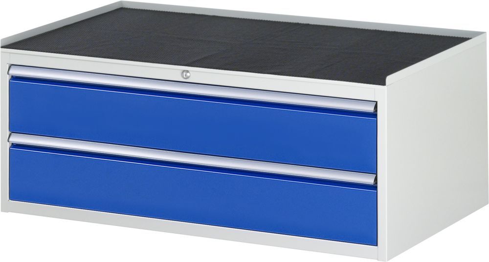 Rau Schubladenschrank Serie 7000 2 Schubladen Breite 1145 mm Zentralverschluss Produktbild Rau Schubladenschrank Serie 7000 2 Schubladen Breite 1145 mm Zentralverschluss