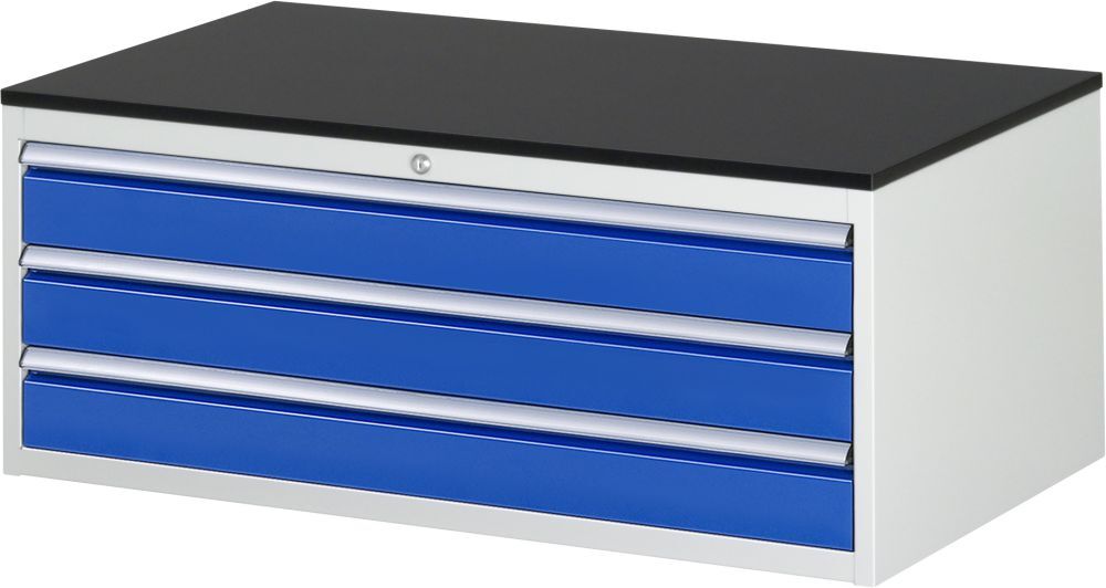 RAU Schubladenschrank Serie 7000 inclusive Arbeitsplatte Melaminharz RAU Schubladenschrank Serie 7000 inclusive Arbeitsplatte Melaminharz