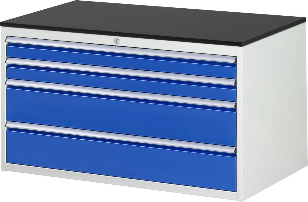 Rau Schubladenschrank Serie 7000 Arbeitsplatte Melaminharz 4 Schubladen Produktbild Rau Schubladenschrank Serie 7000 Arbeitsplatte Melaminharz 4 Schubladen