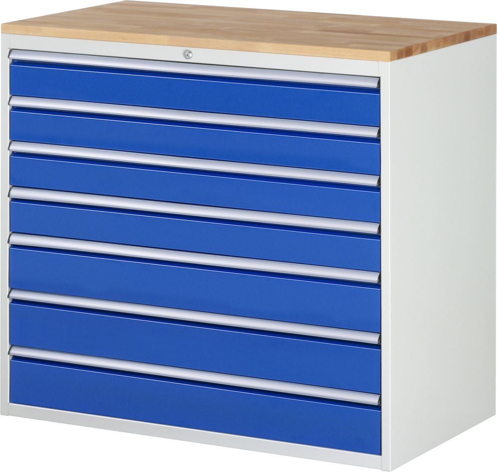 RAU Schubladenschrank Modell XXL7.10 Breite 1145 mm x Tiefe 650 mm x Höhe 1035 mm RAU Schubladenschrank Modell XXL7.10 Breite 1145 mm x Tiefe 650 mm x Höhe 1035 mm