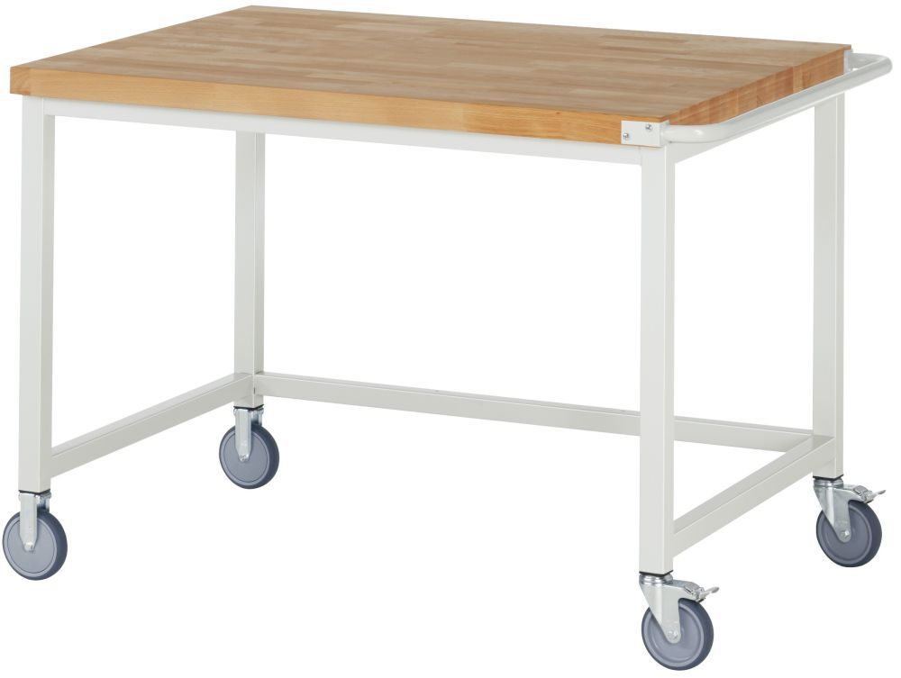 Rau Fahrbare Werkbank 8000 Modell 8000 Breite 1250 mm RAL7035 Produktbild Rau Fahrbare Werkbank 8000 Modell 8000 Breite 1250 mm RAL7035