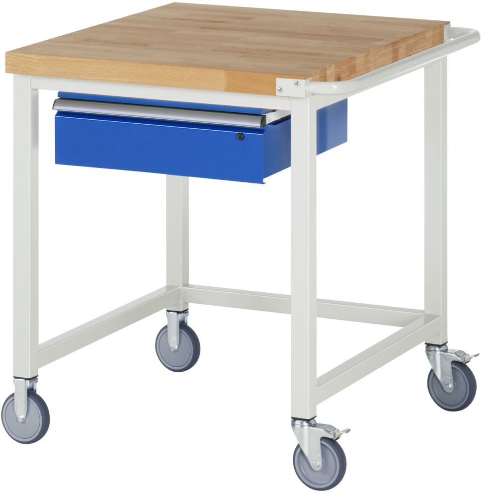Rau Fahrbare Werkbank 8000 Modell 8001 Buche-Massiv Breite 750 mm Produktbild Rau Fahrbare Werkbank 8000 Modell 8001 Buche-Massiv Breite 750 mm