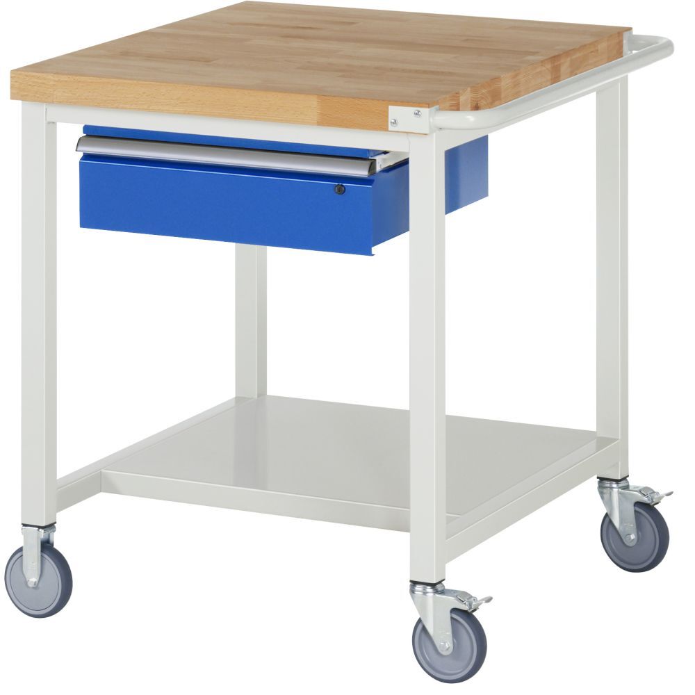 Rau Fahrbare Werkbank 8000 Modell 8001 Breite 750 mm Stärke 40 mm Produktbild Rau Fahrbare Werkbank 8000 Modell 8001 Breite 750 mm Stärke 40 mm