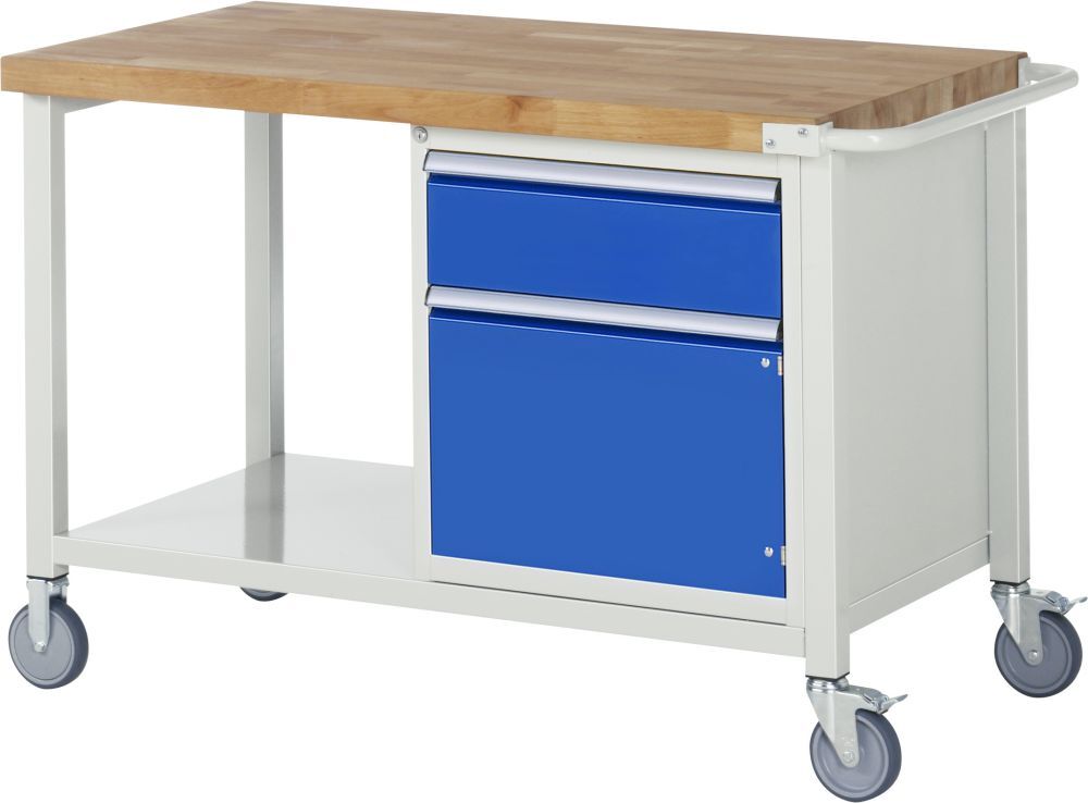 RAU Fahrbare Werkbank 8000 Modell 8152 Breite 1250 mm Produktbild RAU Fahrbare Werkbank 8000 Modell 8152 Breite 1250 mm