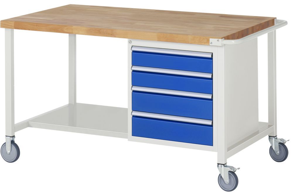 Rau Fahrbare Werkbank 8000 Breite 1500 mm Modell 8162 Produktbild Rau Fahrbare Werkbank 8000 Breite 1500 mm Modell 8162