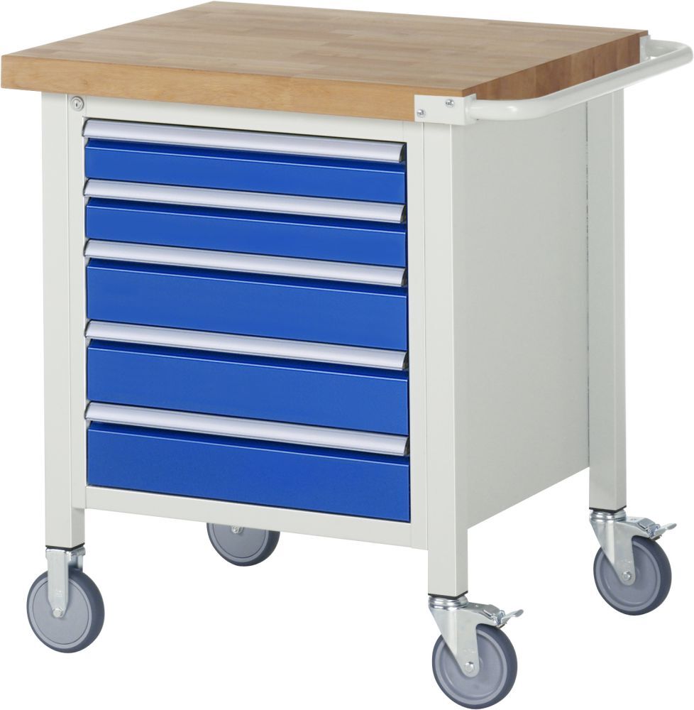 RAU Fahrbare Werkbank Modell 8171 Breite 750 mm x Tiefe 700 mm x Höhe 880 mm RAU Fahrbare Werkbank Modell 8171 Breite 750 mm x Tiefe 700 mm x Höhe 880 mm