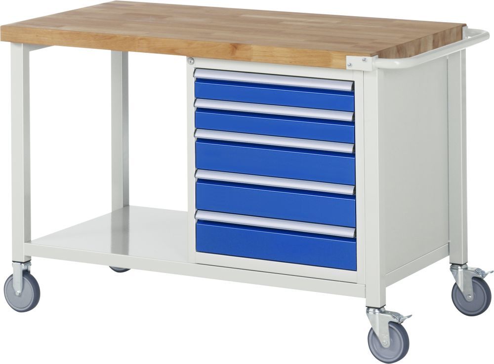 Rau Fahrbare Werkbank 8000 Breite 1250 mm Modell 8171 Produktbild Rau Fahrbare Werkbank 8000 Breite 1250 mm Modell 8171