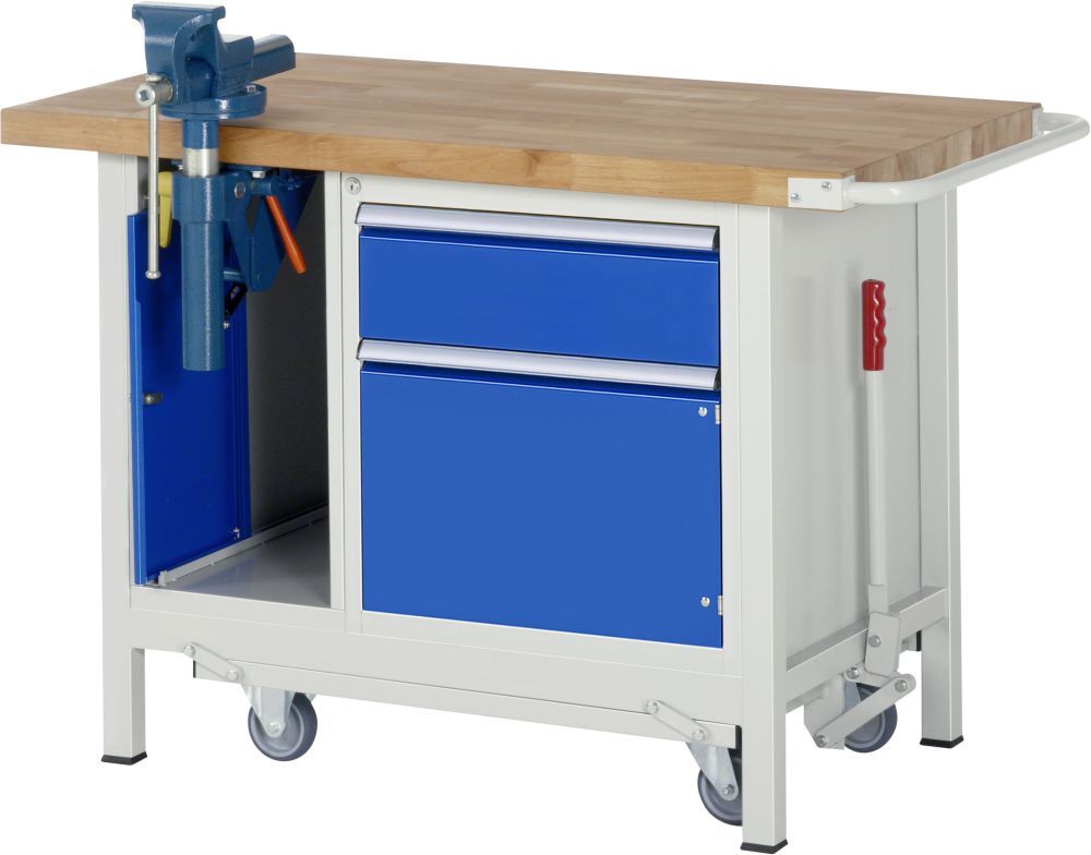 RAU Absenkbare Werkbank 8000 Modell 8181 Breite 1250 mm Produktbild RAU Absenkbare Werkbank 8000 Modell 8181 Breite 1250 mm