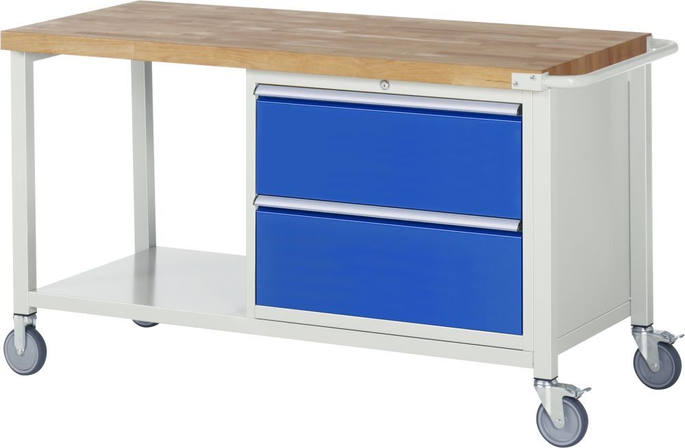 RAU Fahrbare Werkbank 8000 Modell 8255 Breite 1500 mm Produktbild RAU Fahrbare Werkbank 8000 Modell 8255 Breite 1500 mm