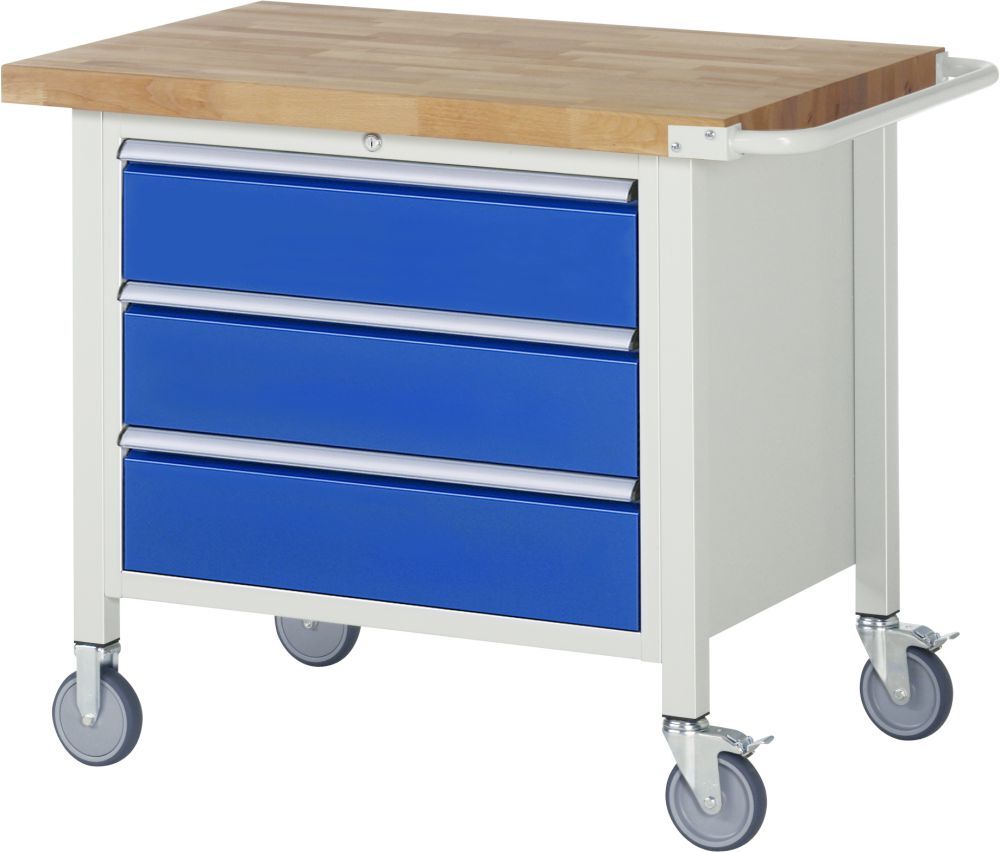 RAU Fahrbare Werkbank 8000 - Modell 8257 Breite 1000 mm Produktbild RAU Fahrbare Werkbank 8000 - Modell 8257 Breite 1000 mm