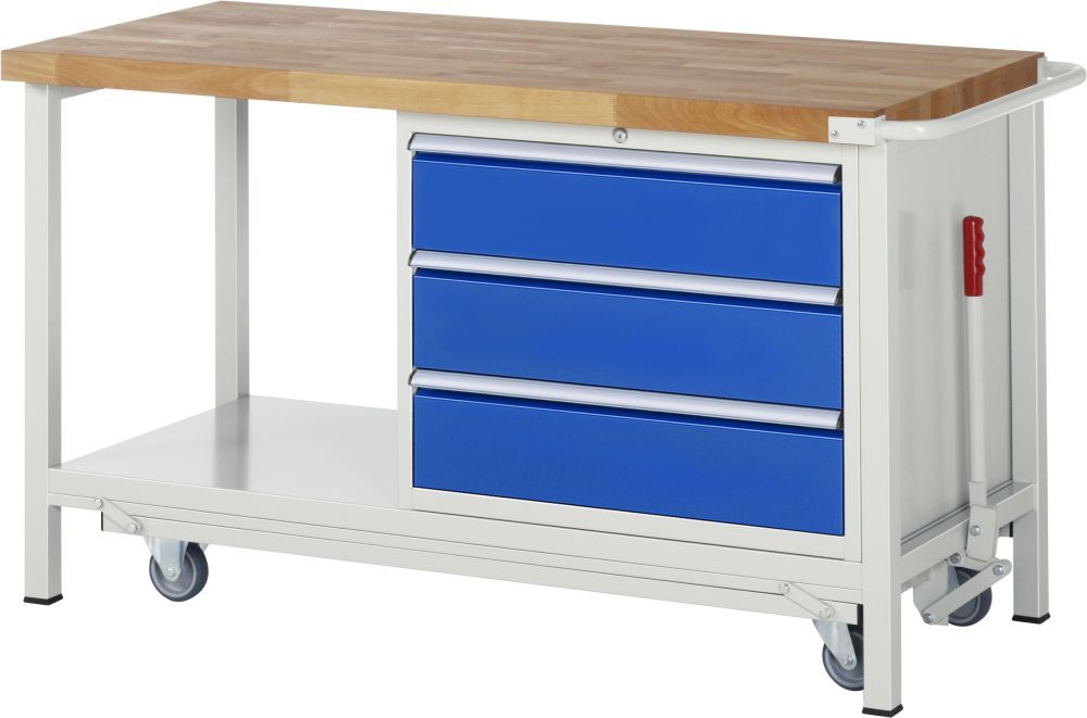 RAU Absenkbare Werkbank 8000 Modell 8257 Breite 1500 mm Produktbild RAU Absenkbare Werkbank 8000 Modell 8257 Breite 1500 mm