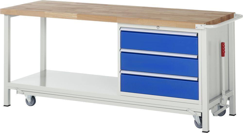 RAU Absenkbare Werkbank 8000 Modell 8257 Breite 2000 mm Produktbild RAU Absenkbare Werkbank 8000 Modell 8257 Breite 2000 mm