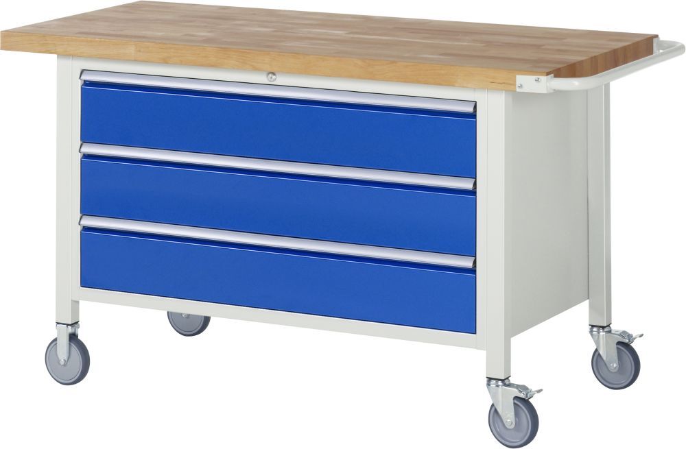 RAU Fahrbare Werkbank 8000 Modell 8357 Breite 1500 mm Produktbild RAU Fahrbare Werkbank 8000 Modell 8357 Breite 1500 mm