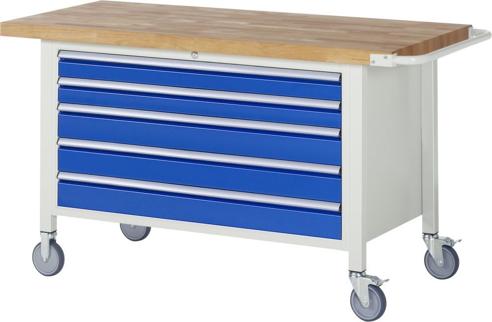 RAU Fahrbare Werkbank 8000 Modell 8371 Breite 1500 mm Produktbild RAU Fahrbare Werkbank 8000 Modell 8371 Breite 1500 mm