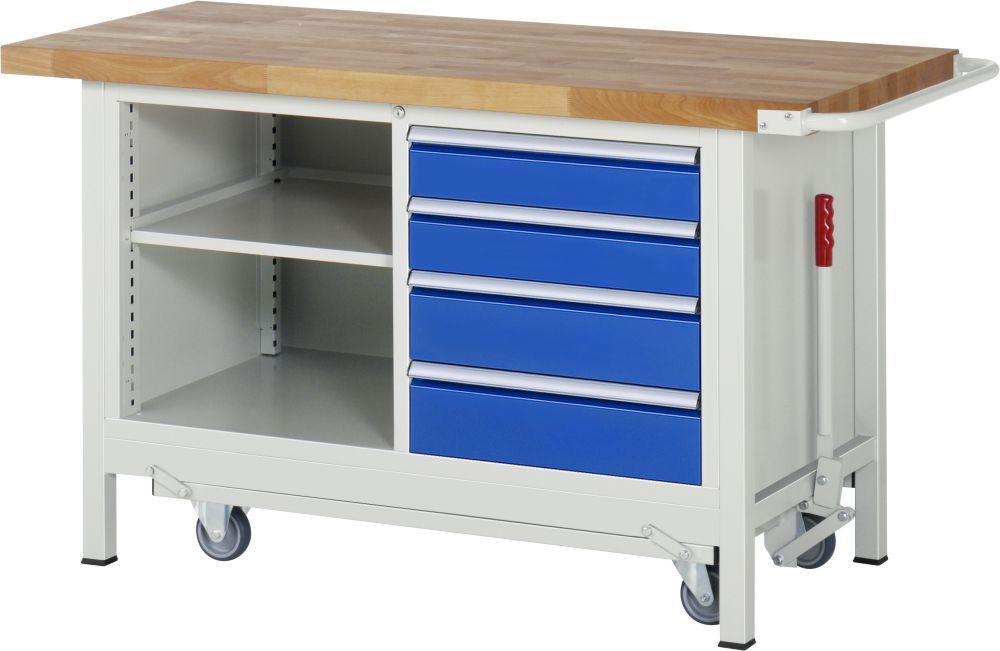 RAU Absenkbare Werkbank 8000 Modell 8463 Breite 1500 mm Produktbild RAU Absenkbare Werkbank 8000 Modell 8463 Breite 1500 mm