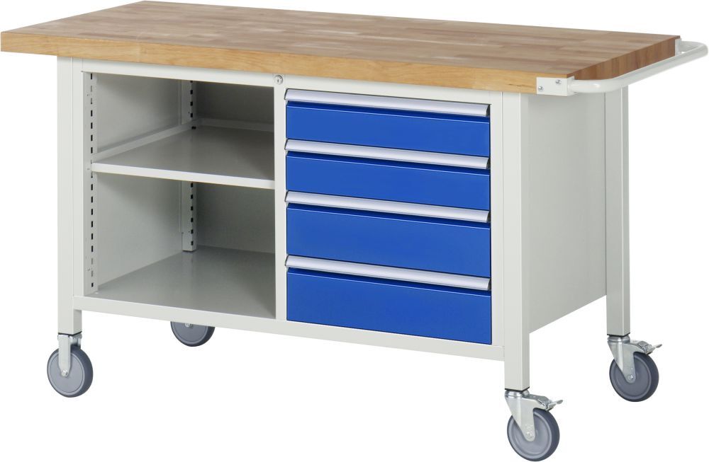 RAU Fahrbare Werkbank 8000 Modell 8463 Breite 1500 mm Produktbild RAU Fahrbare Werkbank 8000 Modell 8463 Breite 1500 mm