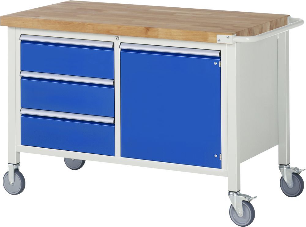 Rau Fahrbare Werkbank 8000 Modell 8468 Stärke 40 mm Produktbild Rau Fahrbare Werkbank 8000 Modell 8468 Stärke 40 mm
