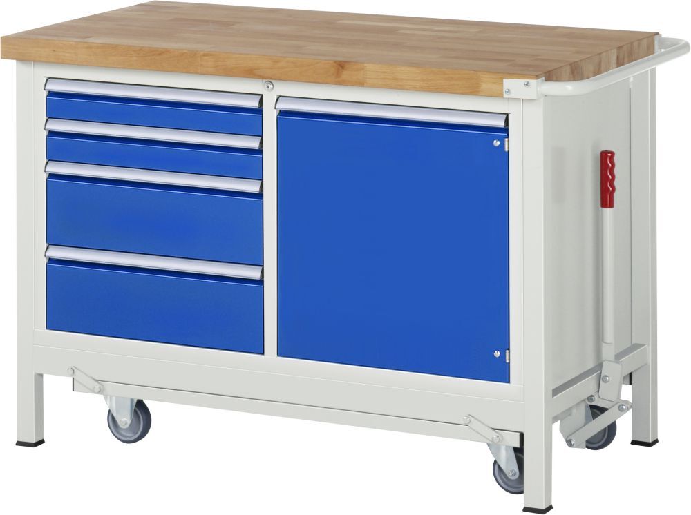 RAU Absenkbare Werkbank 8000 Modell 8470 Breite 1250 mm Produktbild RAU Absenkbare Werkbank 8000 Modell 8470 Breite 1250 mm