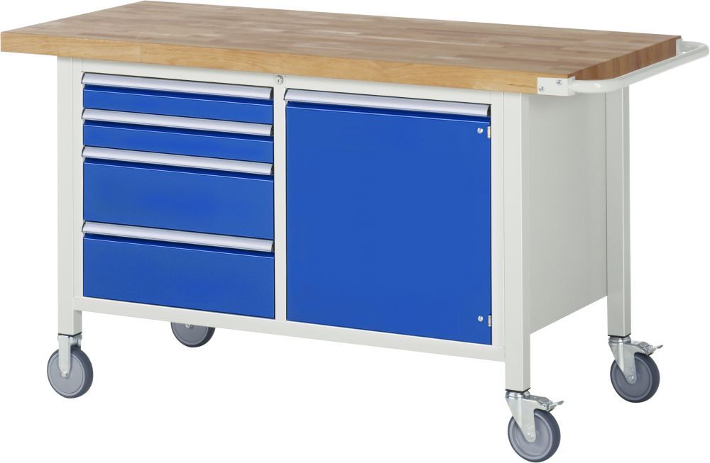 RAU Fahrbare Werkbank 8000 Modell 8470 Breite 1500 mm Produktbild RAU Fahrbare Werkbank 8000 Modell 8470 Breite 1500 mm