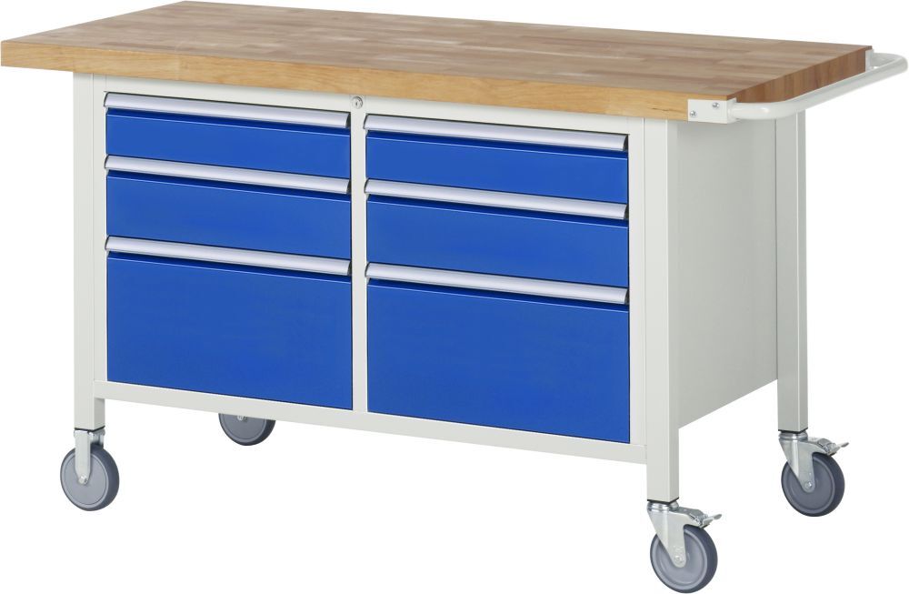 Rau Fahrbare Werkbank 8000 Breite 1500 mm Modell 8475 Produktbild Rau Fahrbare Werkbank 8000 Breite 1500 mm Modell 8475